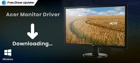 acer monitor driver install windows 10