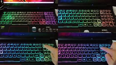 acer nitro 5 light up keyboard control