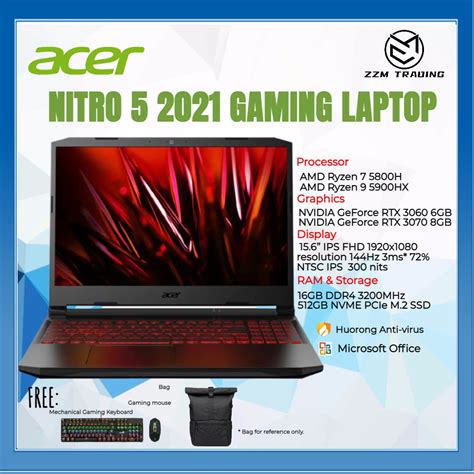 acer nitro 5 specs ryzen 7