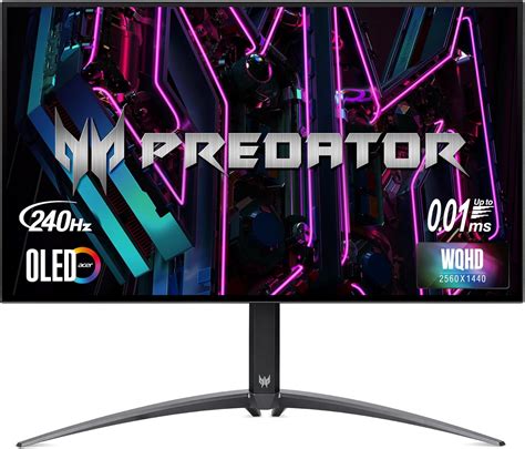 Acer Predator X45 y Predator X27U monitores OLED a 240 Hz
