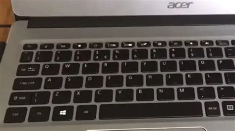 acer laptop function keys list