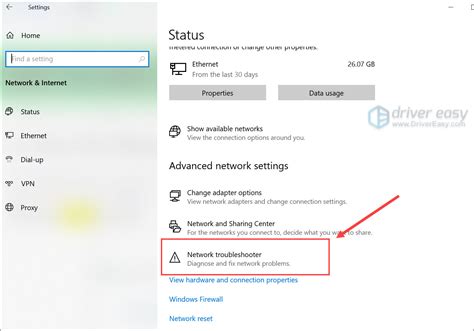 acer laptop network adapter not working