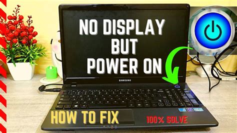 acer laptop powers on but no display