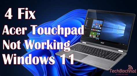 acer laptop touchpad not working windows 11
