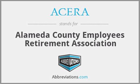 acera retirement alameda county