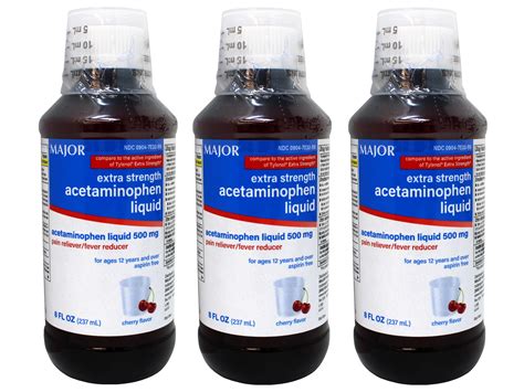 Acetaminophen In Liquid Form