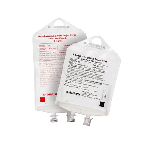 Acetaminophen Iv Bag