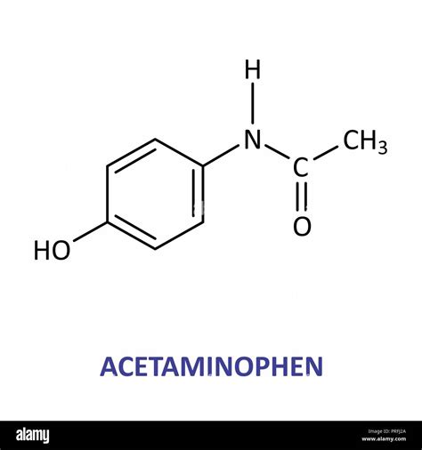 acetaminophen structure formula