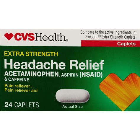 Acetaminophen With Caffeine Cvs