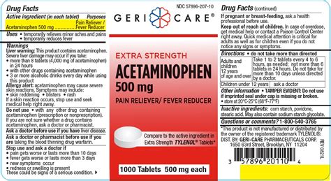 Acetaminophen Znaczenie