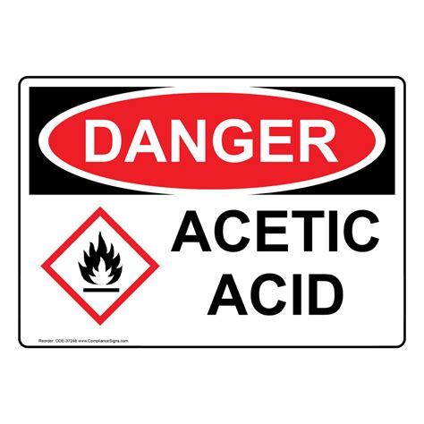 acetic acid hazards