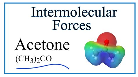 acetone and ethanol intermolecular forces