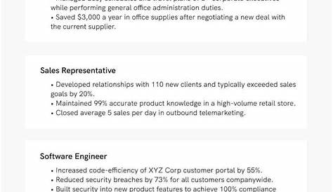 How to write achievements on a CV (with 12 examples) 2022 - ResumeKraft