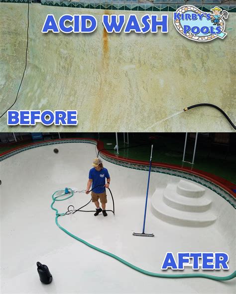 acid pool wash