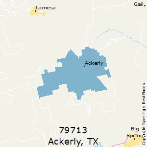 Ackerly Tx Zip Code