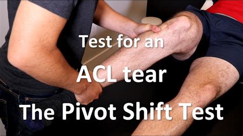acl tear test at home