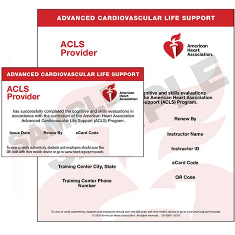 acls certification by aha