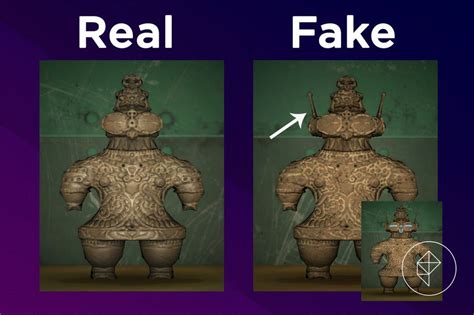 acnh redd's art real or fake ancient statue