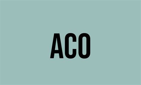 aco meaning in english