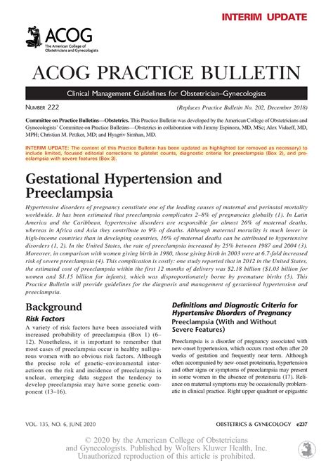acog practice bulletin 183 pdf