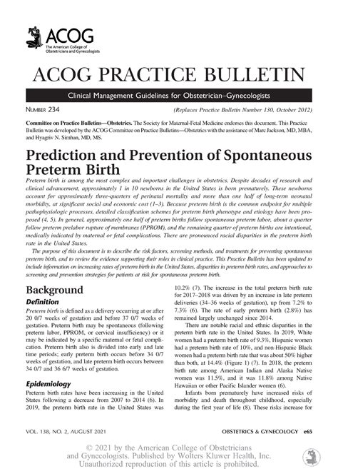 acog practice bulletin 198