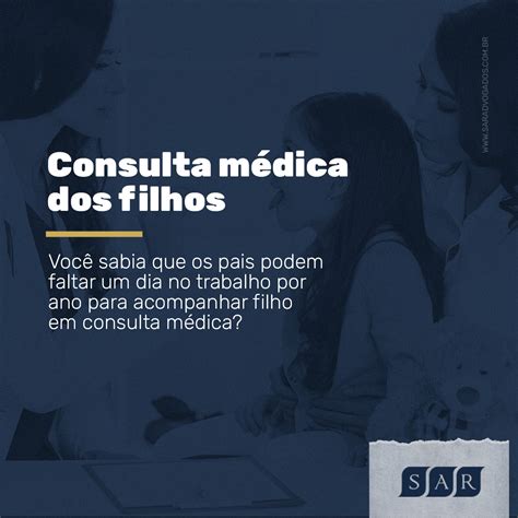 acompanhar filho em consulta clt