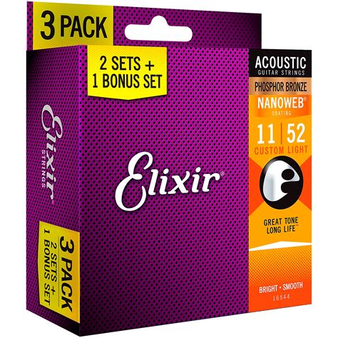 Acoustic Guitar Strings Elixir
