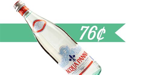0.75 of 2 Acqua Panna 750mL or 1L Bottles Coupon The Accidental Saver