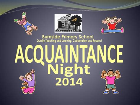 Acquaintance Night
