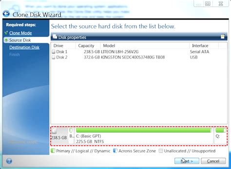 acronis clone a disk