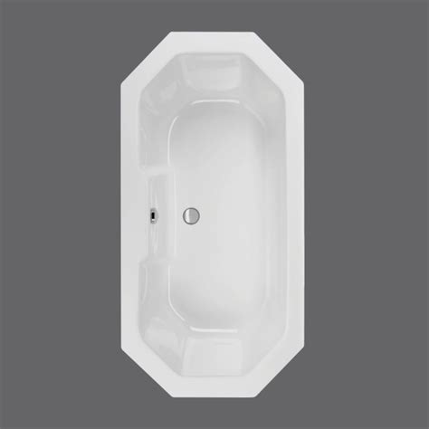 VBChome Badewanne 170x75 cm Acryl SET Schürze Siphon Wanne Ecke