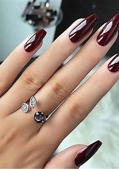 Acrylic Burgundy Nails: The Ultimate Trend For 2023