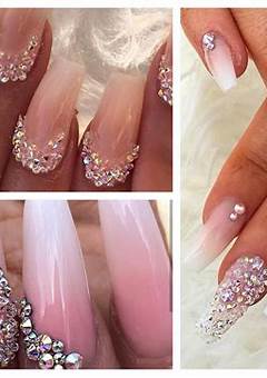 Acrylic Crystal Nails: A Trendy Nail Art Option In 2023
