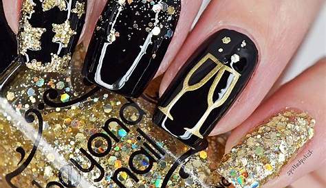Acrylic Nail Designs For New Years Short s Coffin s Long Long
