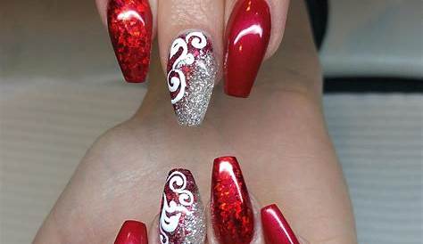 Acrylic Nail Designs Red And White 29+ Art Ideas Design Trends Premium