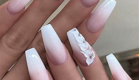 32 most beautiful bridal Wedding nails’ design ideas for your big day