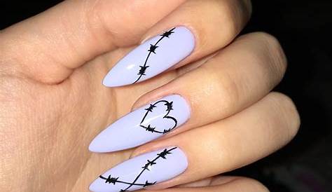 nail🖤 Acrylic nails coffin short, Grunge nails, Short acrylic nails