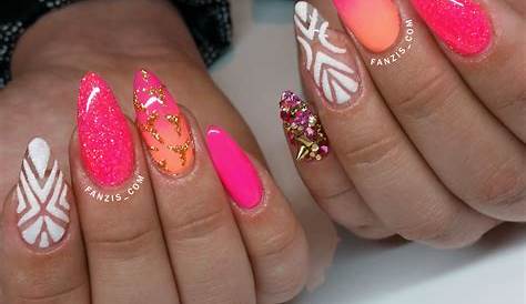 Acrylic Nail Ideas Neon 15 Designs And That Will Blow Your Mind