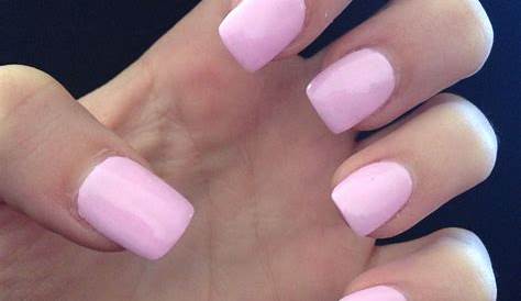 Acrylic Nail Ideas Pink Short Square s Design For Summer s Matte