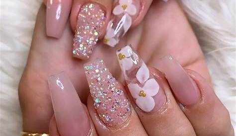 Acrylic Nails Designs Flowers Beauty Short With Ideas In Summer Lilyart