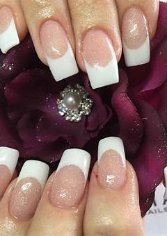 Acrylic Nails With White Tips: Perfect For A Timeless Look