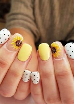 Acrylic Sunflower Nail Designs: A Trendy And Vibrant Look