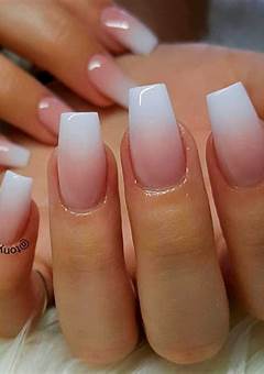 Acrylic White Ombre Nails: The Latest Trend In Nail Art