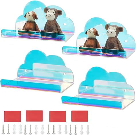 acrylic cloud shelf
