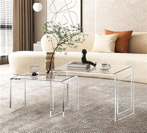 Acrylic Coffee Table Narrow