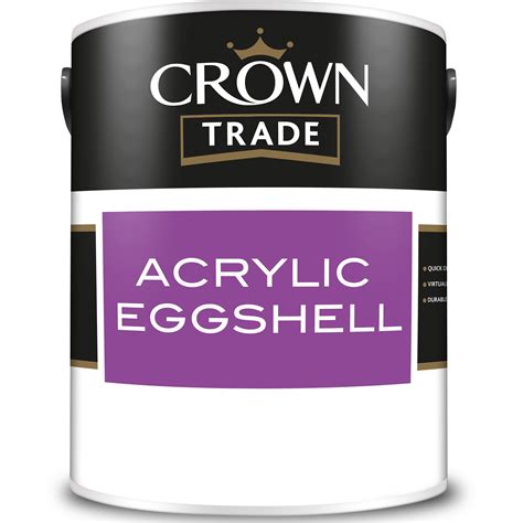 Acrylic Eggshell Paint Crown