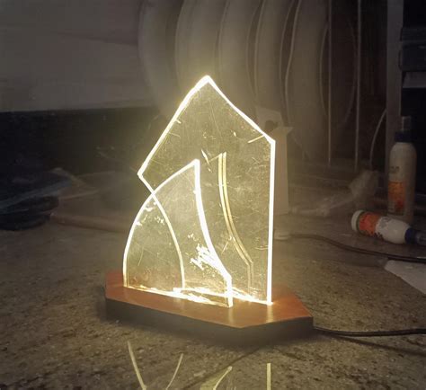 Acrylic Lamp Diy