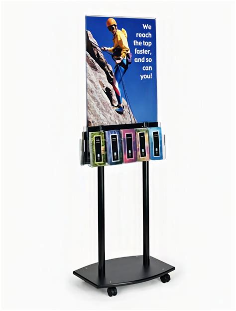 acrylic literature display stands