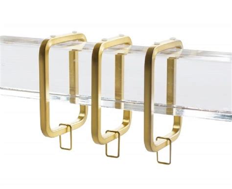acrylic lucite tapestry rods with hardware for wall mounting