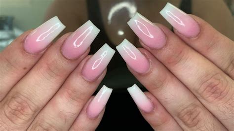 Acrylic Nail Ombre Tutorial